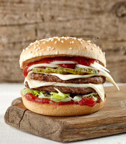 Preview: fresh tasty burger