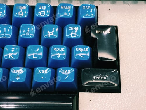 Preview: Blue keyboard