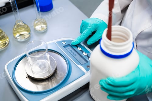 Preview: Preparation of chemical analysis and weighing samples