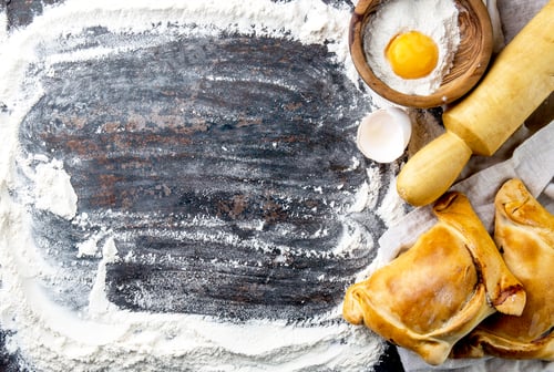 Preview: Chilean typical EMPANADAS DE PINO for independence day party.