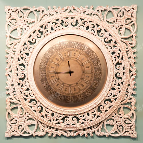 Preview: Classic clock with moving pointer