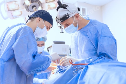 Preview: Medical Professionals Performing a Delicate Surgery