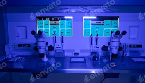 Preview: View to equipment of laboratory of genetics and reproduction