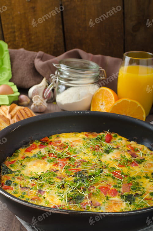Preview: Vegetarian frittata