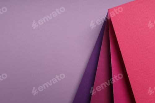Preview: Mockup, abstraction, colorful colored paper, top view