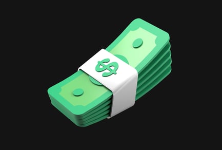 Preview: Green Money Stacked