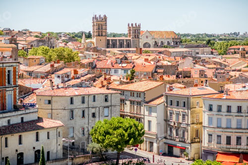 Preview: Montpellier city in France