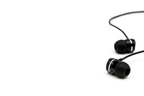 Preview: Black earphones