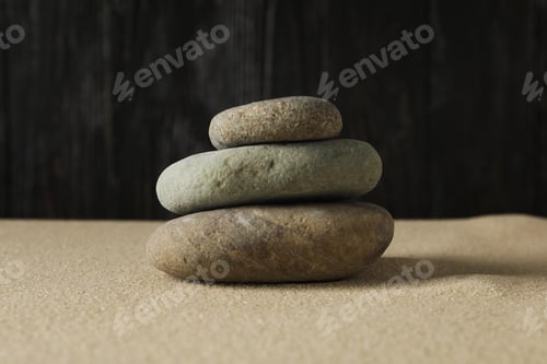 Preview: Composition for Zen, Relaxation, Harmony and Balance concept