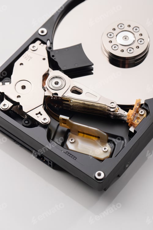 Preview: front view new disk drive on white surface laptop horizontal cd music floppy disk online