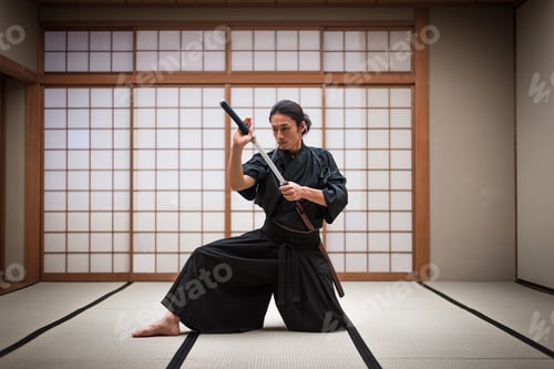 Preview: Samurai training in a traditional dojo in Tokyo