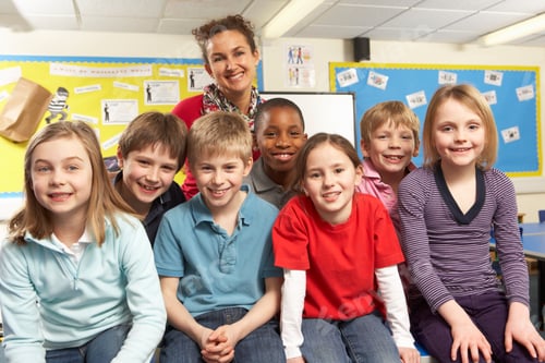 Preview: Schoolchildren In classroom with teacher