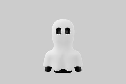 Preview: Cartoon ghost character