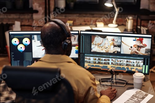 Preview: Colorist working with new content