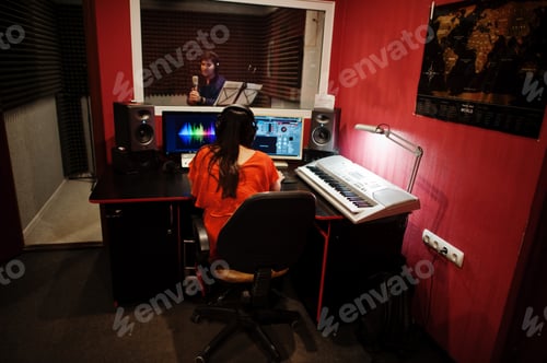 Preview: Audio record studio room