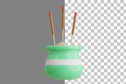 Preview: Incense Stick 3D Icon