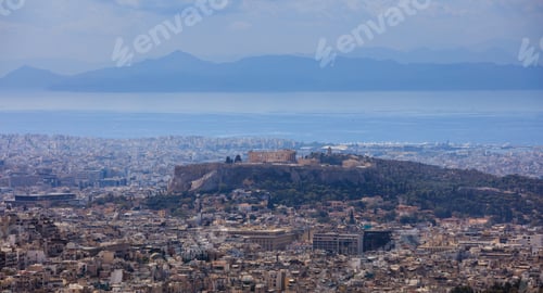 Preview: Panoramic view of Athens Greece