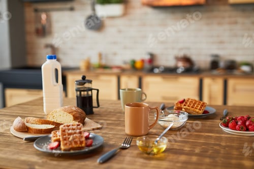 Preview: Cozy Breakfast Background