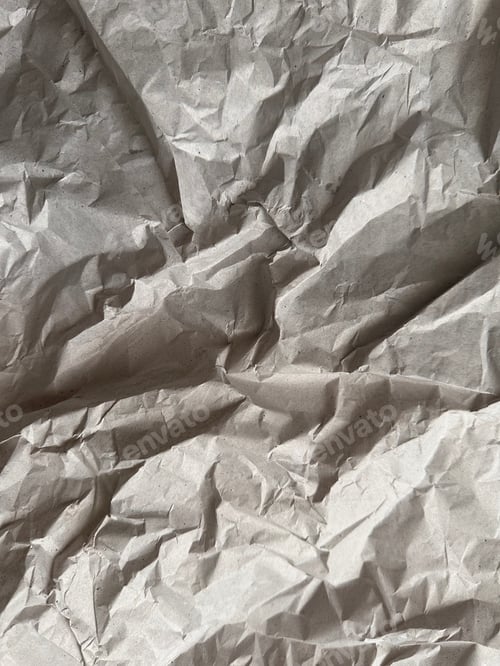 Preview: Paper texture - close up view. crumpled paper texture