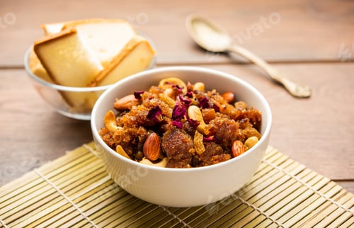 Preview: bread halwa also called halva, sheera, pudding or suji is an instant sweet dish from India