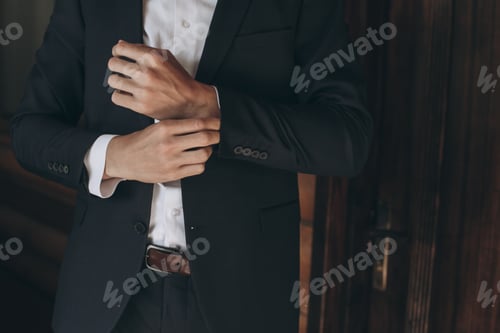 Preview: The business image of a man. Groom.