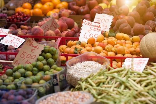Preview: Close up of produce for sale