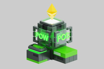 Preview: Ethereum Merge Concept: POW VS POS Transition