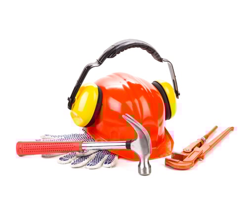 Preview: Hard hat with tools.