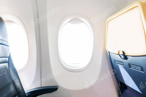 Preview: Simple interior of a low cost airplane