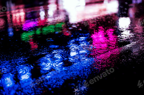 Aperçu: Cyberpunk Rainy Night