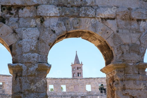 Preview: Roman amphitheater in Pula, Croatia.