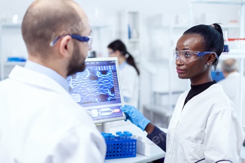 Preview: African scientist discussing result of virus research