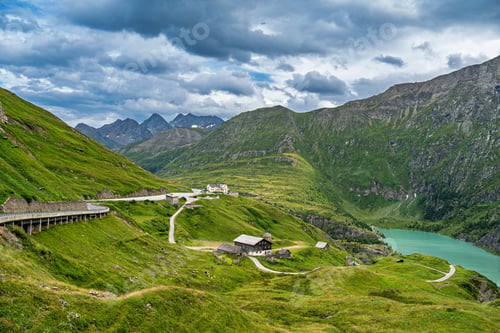 Preview: Majestic Alpine Scenery Grossglockner High Alpine Road, Austria Alps, Kaprun, Beauty and Nature