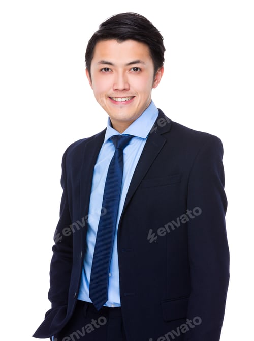 Preview: Asian young businessman