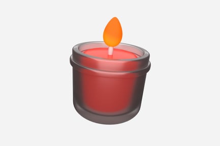 Preview: Spa Candle 3D Illustration