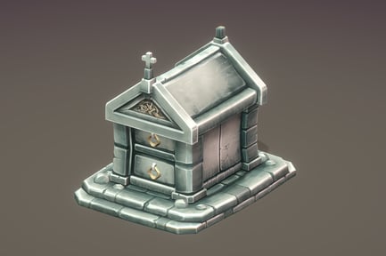 Preview: Stone Tomb 01 - Hand Painted Series