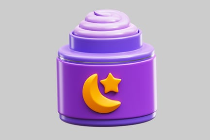 Preview: Container with yellow crescent moon and star.