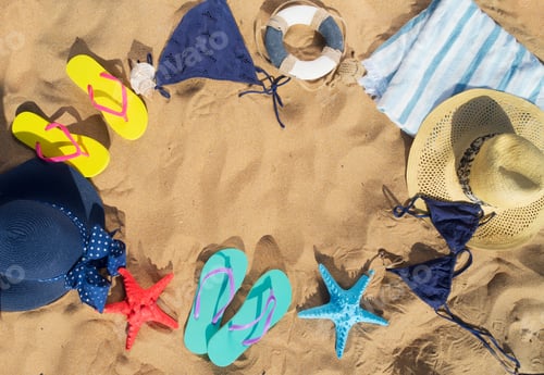 Visualização: Diversão de verão na praia