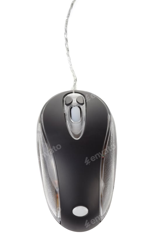 Preview: computer mouse isolated on white