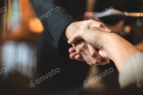 Preview: business hand contract meeting with success agreement concept, professional businessman handshake