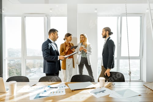 Preview: Office workers in the meeting room