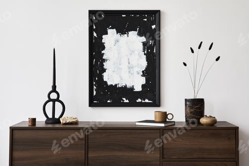 Preview: Stylish living room interior composition