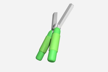 Preview: Grass Shears 3D Illustration