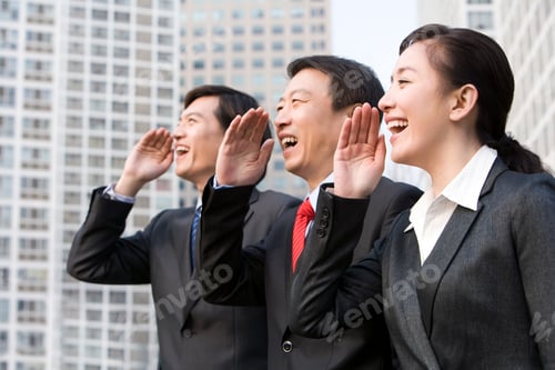 Preview: Business partners shouting in a row