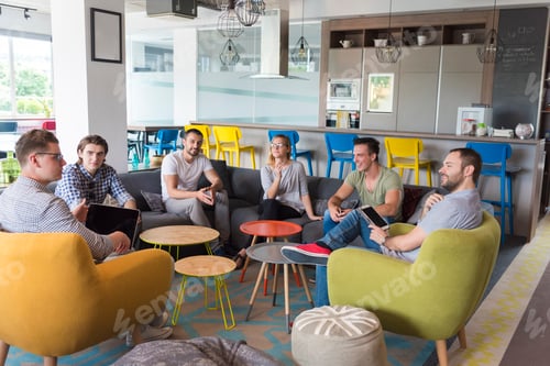 Preview: team meeting and brainstorming