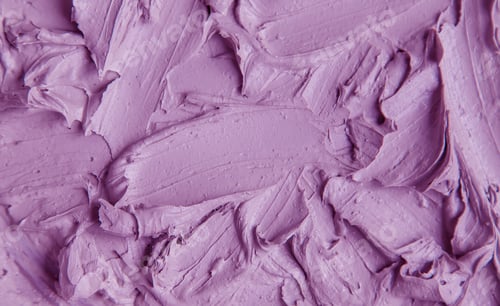 Preview: Clay texture spa mask for face and body. Selective focus.