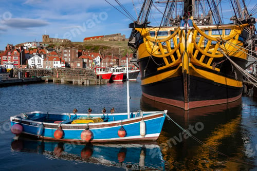 Preview: Whitby Harbor - North Yorkshire - United Kingdom