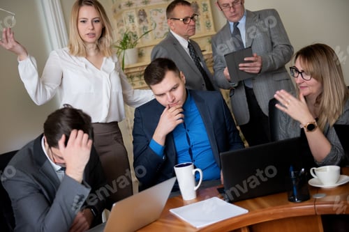 Preview: Conflict on business meeting with team at office