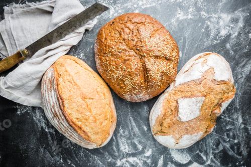 Preview: Assortment of baked bread