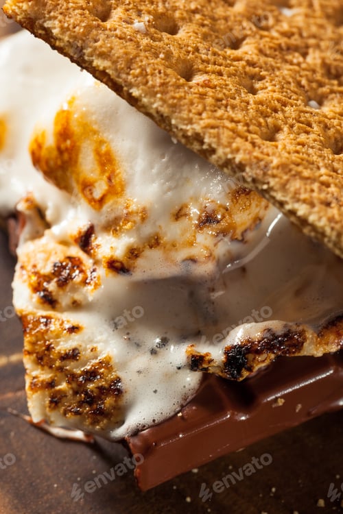 Preview: Homemade Gooey Marshmallow S'mores